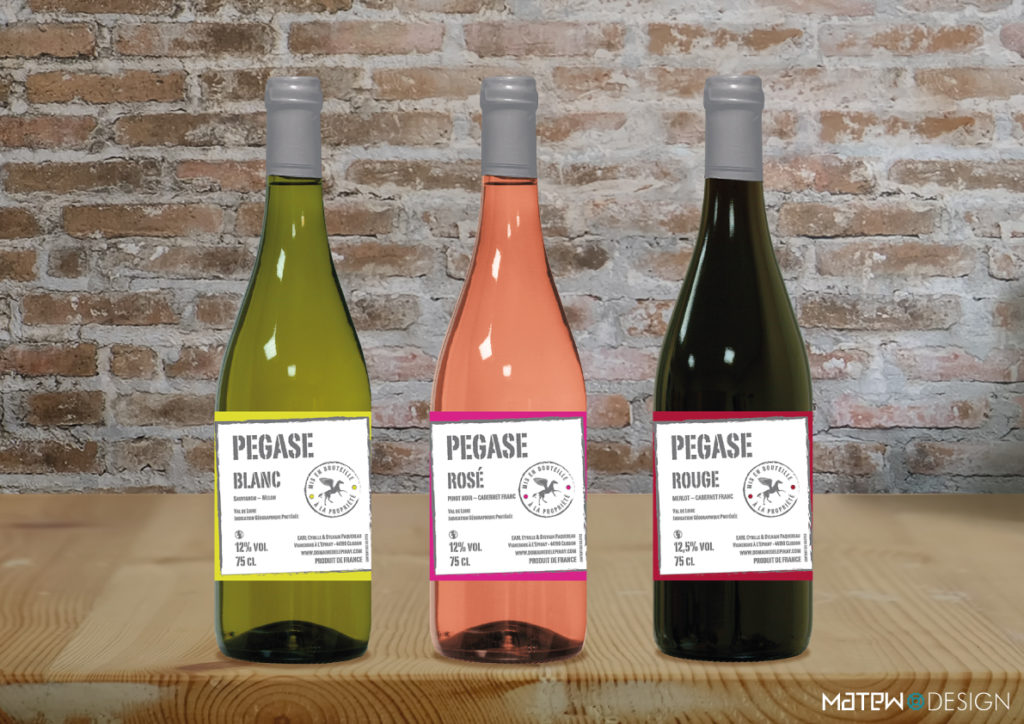 Packaging - Etiquette de vin